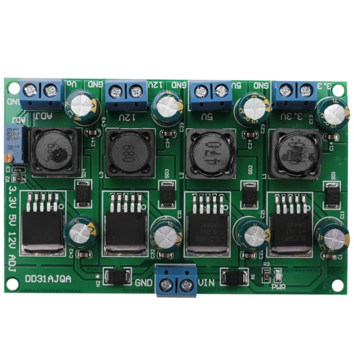 3A%204%20Channels%20Multiple%20Switching%20Power%20Supply%20Module%203.3V%205V%2012V%20ADJ%20Adjustable%20Output%20DC%20DC%20Step-Down%20Buck%20Converter%20Board%20-%20Image%202