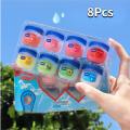 4-8pcs Fruit Series Lip Gloss Set Lip Balm Set Moisturizing Refreshing Non-sticky Anti-Cracked Lip Treatment Vaseline for Makeup.