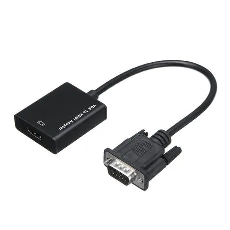 VGA%20to%20HDMI%20Connectors%20Output%201080P%20HD%20+Audio%20TV%20AV%20Video%20Cable%20Converter%20Adapter%20-%20Image%204