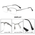 SZTZX Ultra-Light Photochromic Reading Glasses Men Anti Blue Ray Myopia Prescription Glasses Elastic Legs Optical Eyeglass Frame. 