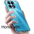 For Honor X8B Clear Cover Soft Thin Anti-Scratches Crystal Case(Transparent) (Back Case Cover. 