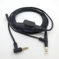 3.5mm for Boom Microphone V-MODA Computer Gaming Headset Cable To 3.5mm Headphone Skype PS4 Xbox One Phones. 