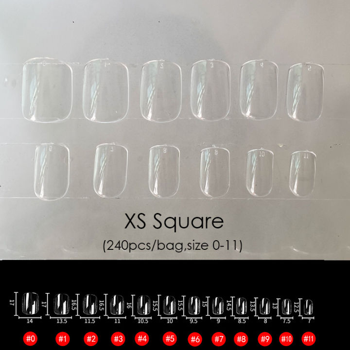 XS%20XXS%20Short%20False%20Nail%20Tips%20Soft%20Gel%20X%20Capsule%20Press%20On%20Almond%20Full%20Cover%20Artificial%20Nails%20240pcs/bag%20-%20Image%207