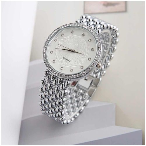 Fashion%20Quartz%20Watch%20for%20Women%20Casual%20Wristwatch%20with%20White%20Dial%20And%20Gold%20Frame%20-%20Image%203