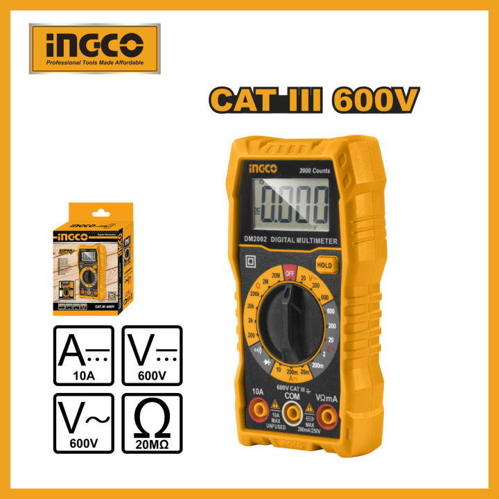 DIGITAL MULTIMETER INGCO (DM200)