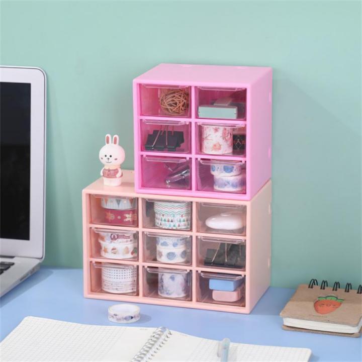 Cosmetic%20Storage%20Box%20Stackable%20Durable%209%20Grid%20Cosmetic%20Organizer%20Shelf%20Desktop%20Storage%20Box%20Cute%20Small%20Makeup%20Organizer%20-%20Image%205