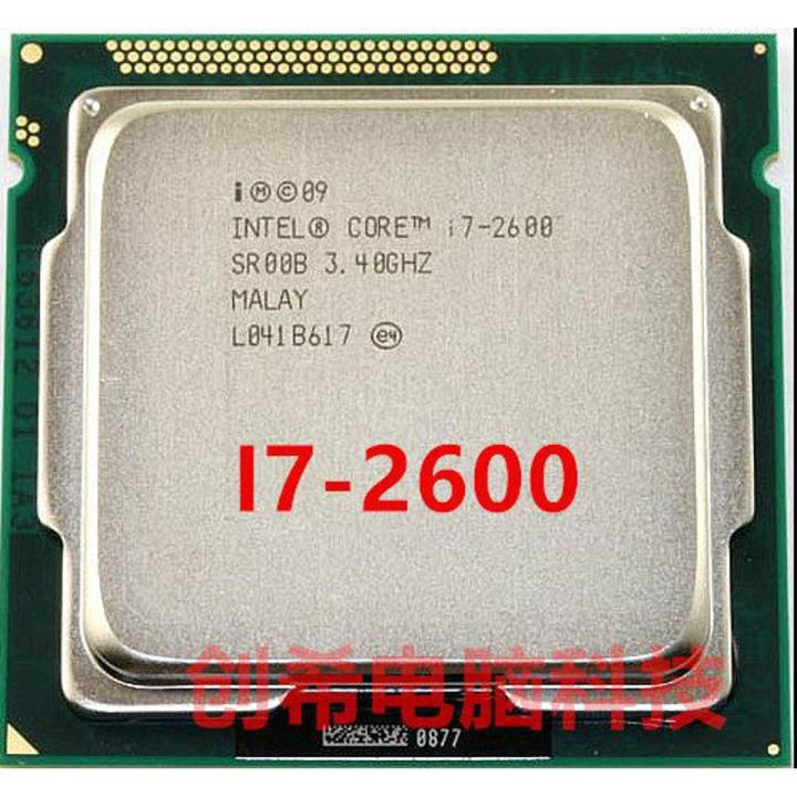 Core i7 -2600  -3.40 ghz Processor for  61-75  model  mother board  supported desktop computer with 1year warranty