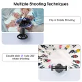 DoomHot Auto Face Tracking Tripod 360°Rotating Follow-up Camera No App Required Smart Camera Smart Object Tracking Holder Phone Camera Mount for Photo V-log Live Video Record. 