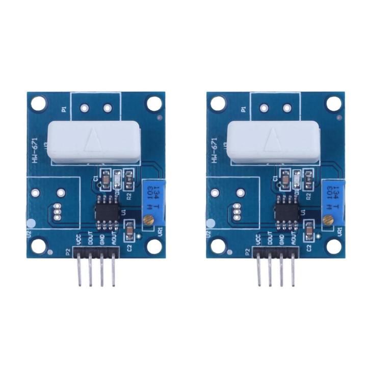 2X HW-671 WCS1800 Hall Current Sensor Detects 35A Short-Circuit / Overcurrent Protection Module