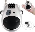 Cow Resettable Combination Travel Lock, 3-Digit Cable Lock for Suitcases, Filing Cabinets, Luggage, Suitcase, Luggage Locks, School Gym Loose.
