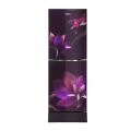 Whirlpool Fresh Magic Pro 236L Glass Door Floral X Frost Refrigerator (Purple) with Free Delivery.