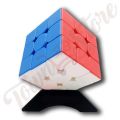 MoYu Meilong 3x3x3 Stickerless Speed Cube -  Solve  the  Puzzle  with  This Matte Surface Cube - Easy to Use and Maintain. 