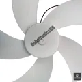 8 Inch BLDC Brushless Fan Motor – 9V/12V Fan Core with 5 Blades | High Air Flow.