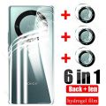 Front Back Hydrogel Film for Huawei Honor Magic5 Magic4 Pro Lite Ultimate HD Camera Glass Screen Protector for Honor Magic 5lite.