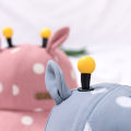 Cute Cartoon Baby Baseball Caps with Ears Sweet Dot Baby Boys Girls Hat Cap Spring Summer Outdoor Toddler Kids Sun Hats. 