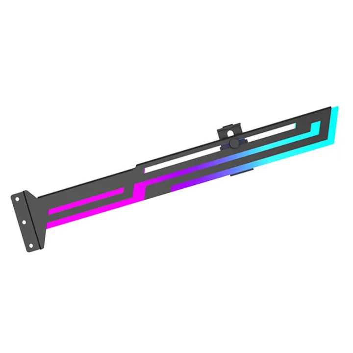 Train ARGB Graphics Card Holder Height Horizontal GPU Bracket | Daraz ...