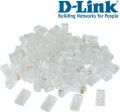30 pcs RJ45 Plug Ethernet Gold Plated Network Connector - 30 piece RJ45 Network Connector CAT5e CAT6 Transparent Networking Cable Connectors.