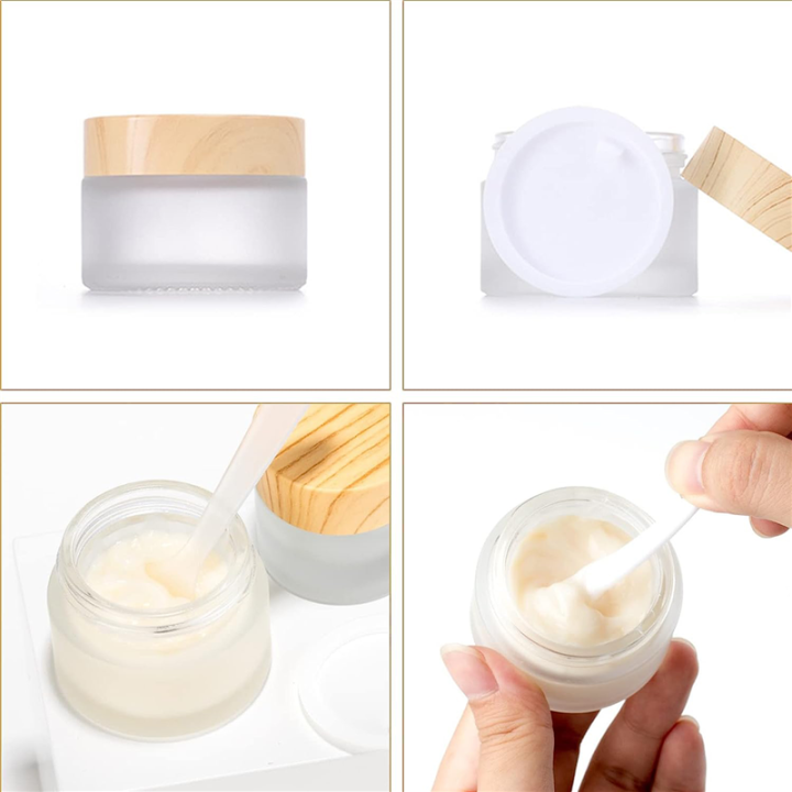 Pack%20Of%206%2030%20Ml%20Glass%20Jars%20Matt%20Clear%20Glass%20Jars%20With%20Wooden%20Lid,%20High-Quality%20Glass%20Jars%20-%20Image%206