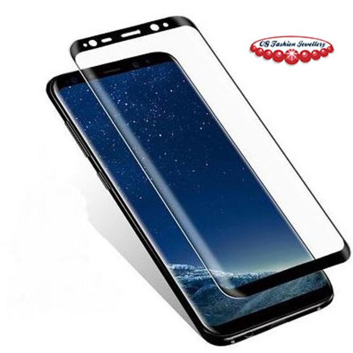 UV Tempered Glass screen protector for Samsung Galaxy S8 /S8Plus - Black