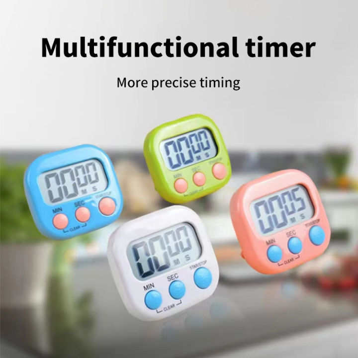 Timer Gym Kitchen Reminder Electronic Timer Digital Stopwatch Timer Large Screen Fengshi