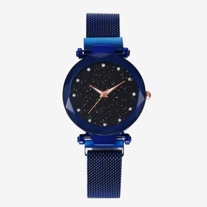 RORIOS%20Women%20Watches%20Analogue%20Quartz%20Watches%20Starry%20Sky%20Dial%20with%20Stainless%20Steel%20Mesh%20Band%20Elegant%20Dress%20Ladies%20Girls%20Wrist%20Watch%20-%20Image%203
