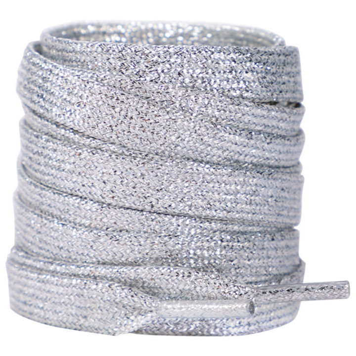 Lsgs%201pair%20fashion%20glitter%20shoelaces%20colorful%20flat%20shoe%20laces%20for%20athletic%20running%20sneakers%20shoes%20boot%201cm%20width%20shoelace%20strings%20-%20Image%206