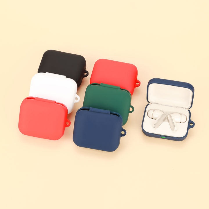 Realme Buds Air 7 Pro Only cover Premium Artificial Carrying cover Shockproof Earbuds Cover Box For Buds Soft Silicone Bluetooth Headphone Cover