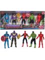 5 Avengers Marvel figures Marvel Hulk Iron Man heroes marvel set for toys.