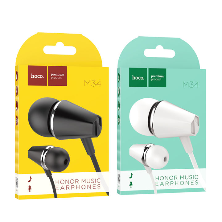 Hoco%20M34%20Honor%20Music%20Universal%20Earphones%20with%20Microphone%20-%20Image%203