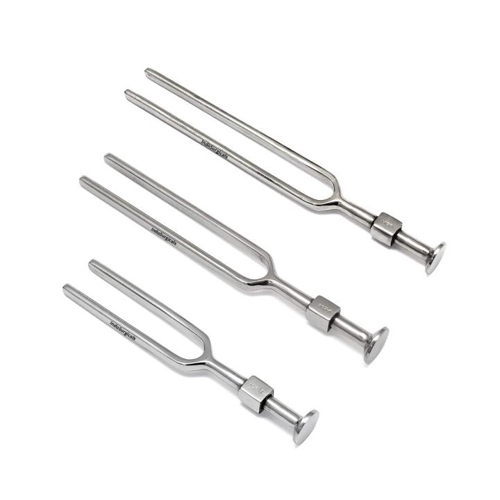 Tuning Fork Set (128Hz, 256Hz and 512Hz)
