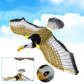 1Pc Luminous Bird Repellent Hanging Eagle with Music Flying Bird Scarer Garden Layor.