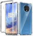 OnePlus 7T Premium Silicone Case Crystal Clear Soft TPU Ultra-Thin Transparent Flexible Protective Mobile Phone Back Cover. 