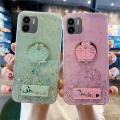 Phone Case For Redmi A1 Back Cover Glitter Soft Transparent Doraemon Stars Moon for Redmi A1 Back Cover. 