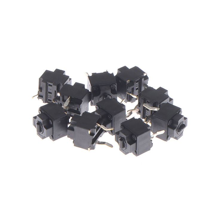 10Pcs Mouse Square Micro Switch Button EVQP0E07K For Microsoft IE3.0 Roller IO1.1 Demoo