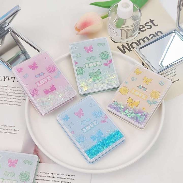 New%20Korean%20Cute%20Folding%20Female%20Student%20Creative%20Travel%20Double%20sided%20Small%20Portable%20Mirror%20-%20Image%206
