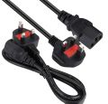 AC Power Cable EU 3 Pronged 2 pin Plug For Computer CPU Rice Cooker Photocopy, Projector, Adapter Power Cord. 