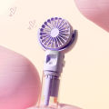 MAYTTO Multi-functional Handheld Fan Adjustable Eco-friendly Spray Mist Fan Lightweight Mini for Summer Dormitory Outdoors with Hanging Rope Low Noise Handheld /Standing/Neck-hanging.