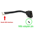 Fan Adapter Cable 4Pin to 5V ARGB 3Pin Converter for Fan Controller Adaptor Connector.