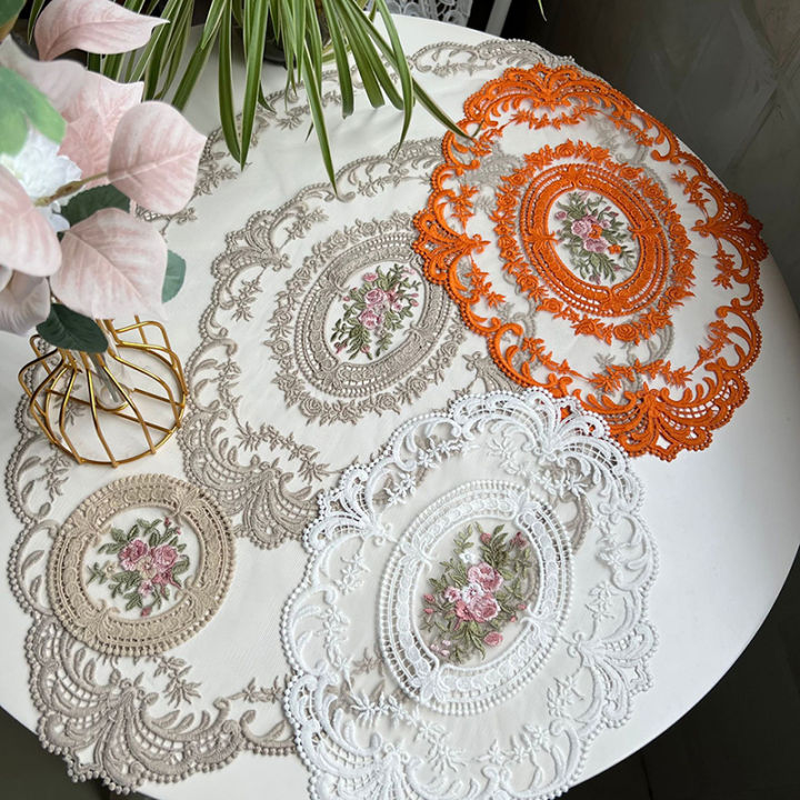 Dinning%20Table%20Cover%20Embroidered%20Table%20Cloth%20Elegant%20Round%20Lace%20Tablecloth%20Coffee%20Coasters%20Napkin%20Party%20Wedding%20Decoration%20Conbo%20-%20Image%203