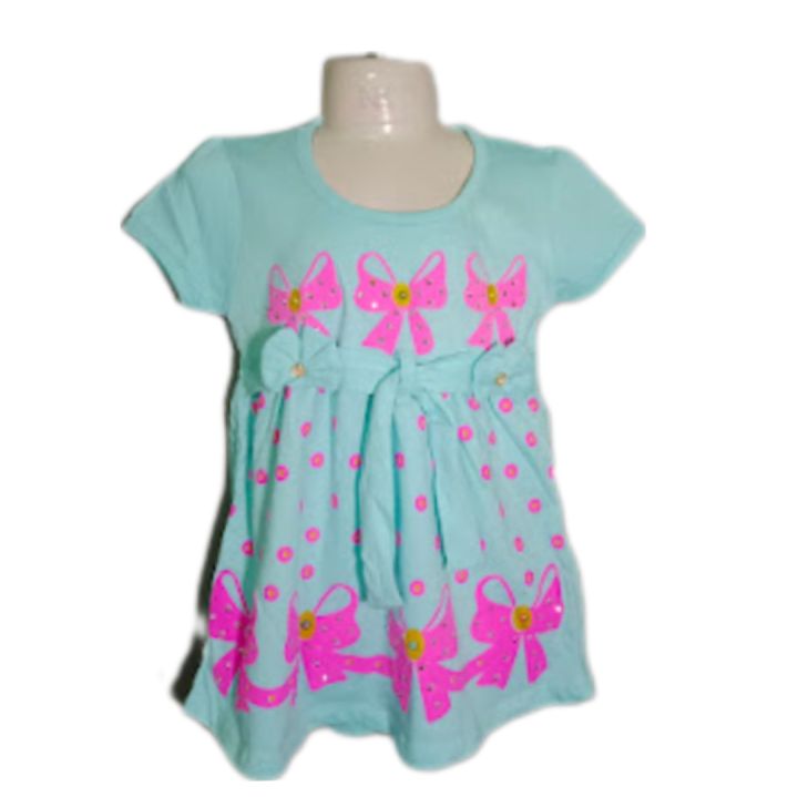 Girls%20Frock%20without%20Pant%201%20Piece%20Summer%20Collection%20Baby%20Girl%20Summer%20Floral%20Dress%20Princess%20party%20Dress%20-%20-%20Image%2010