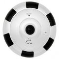 V380 PRO Wifi IP Camera Fish Eye 360 Degree Panoramic Camera VR, 1080P 2.0 MP -Black or White. 