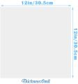 20Pcs Clear Mylar Stencil Sheets 12 inch Blank Stencil Material Sheets,for Compatible Cricut & Silhouette Cutting.