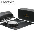 Genuine KINGSEVEN Polarized Men Aluminum Sunglasses Driving Mirror Lens Male Sun Glasses Aviation Women For Men Eyewear 9126. 