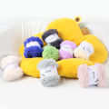 50g/Roll Fluffy Wool Yarn Thread Faux Fur Crochet Weaved Mink Yarn Colorful Scarf Baby Clothes Crochet Sweater. 