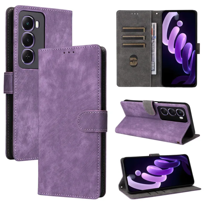 Itel%20City%20100%20Wallet%20Phone%20Case%20with%20RFID%20Blocking%20Credit%20Card%20Holder,PU%20Leather%20Flip%20Folio%20Case%20Wallet%20with%20Kickstand%20Protective%20Case%20for%20Itel%20City%20100%20-%20Image%205