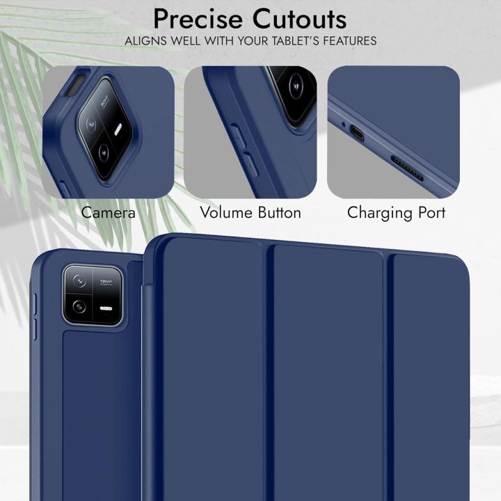 Premium%20Cover%20for%20Xiaomi%20Mi%20Pad%207/7%20Pro%2011.2%20inch%20Cover,%20Soft%20Flexible%20Flip%20Case%20Cover%20with%20Pen%20Holder%20for%20Xiaomi%20Pad%207/7%20Pro%2011.2%20inch,%20Support%20Auto%20Sleep%20Wake,%20Recoil%20Series%20-%20Black%20/%20Navy%20Blue%20-%20Image%207