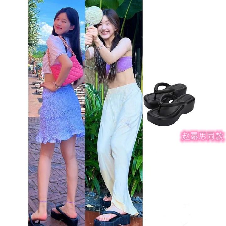 Barbie%20Platform%20Kendall%20Jenner%20Flip-Flops%20Flip-Flops%20Flip-Flops%20Women's%20Outdoor%20Non-Slip%20Flat%20Height%20Increasing%20Drooping%20Sandals%20-%20Image%209