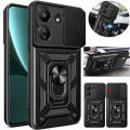 For Xiaomi Redmi 13C 4G Case Car Magnetic Ring Holder Armor Back Cover for Redmi13C Redmy Radmi 13C 13 C C13 4G Phone Cases. 