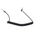 3.5mm Audio Aux Cable Jack 3.5 Jack aurum plated 90 degree Angle Audio Cable 3.5mm Male to Male for Car for iphone Black. 