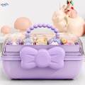 Girl Hair Accessories Storage Box Hair Accessory Organizer Cute Jewelry Organizer Container for Scrunchies Hair Ties Barrette Hairpin. 